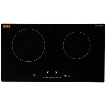 LT2H-05 - 2-Burner Electric Cooktop with Timer & Slider Control Panel