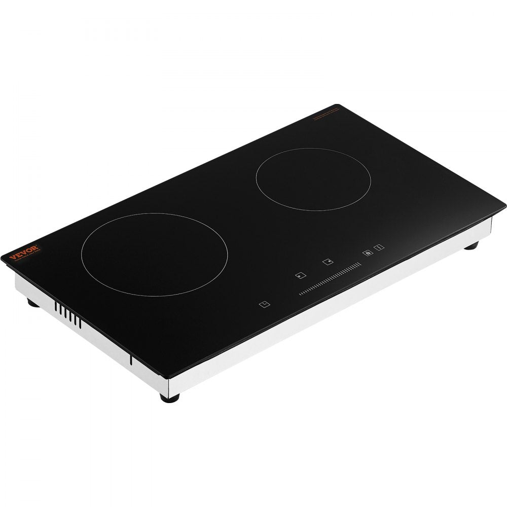 LT2H-05 - 2-Burner Electric Cooktop with Timer & Slider Control Panel