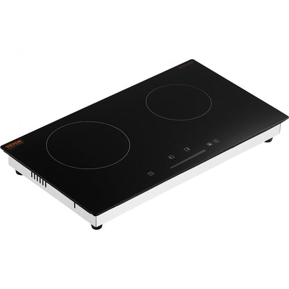 LT2H-05 - 2-Burner Electric Cooktop with Timer & Slider Control Panel