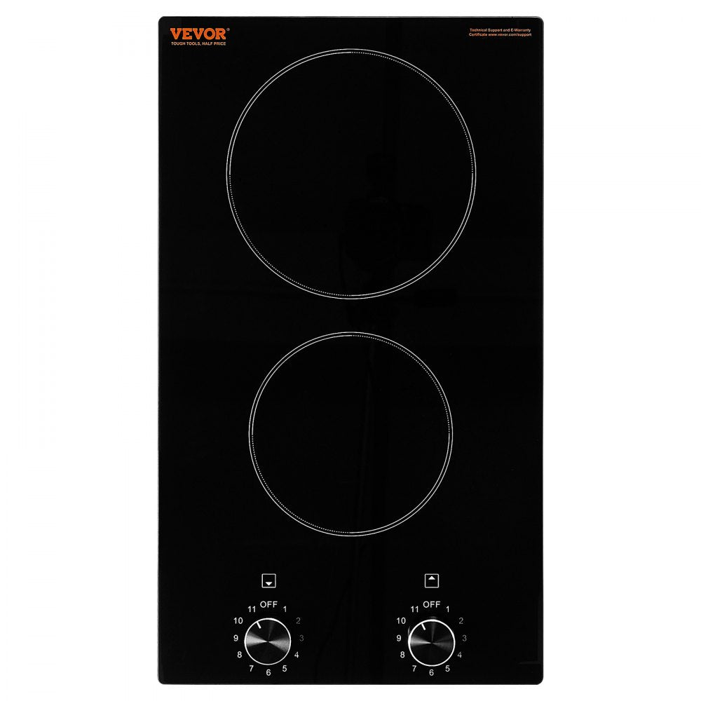 LT2V-31 - 2-Burner Electric Cooktop with 11-Level Control, 20.1x11.6 Inch