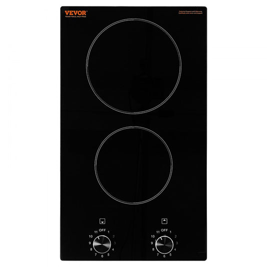 LT2V-31 - 2-Burner Electric Cooktop with 11-Level Control, 20.1x11.6 Inch