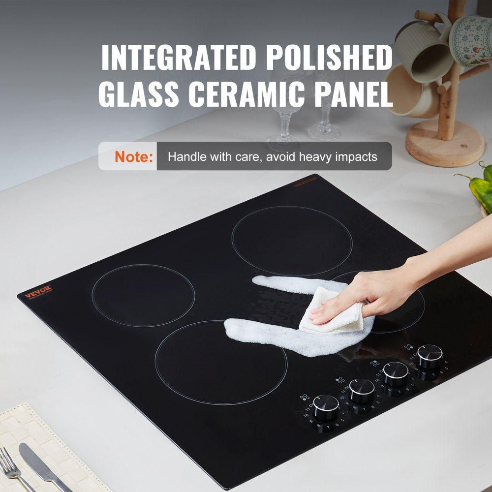 LT4-79 - 23.2x20.5" Electric Cooktop with Easy Knob Control