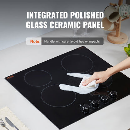LT4-79 - 23.2x20.5" Electric Cooktop with Easy Knob Control