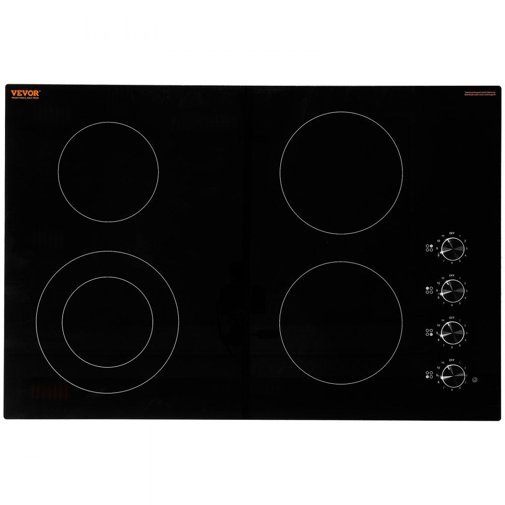 LT4-61 - 30.3x20.5 inch 4-Burner Electric Cooktop with Easy Knob Control