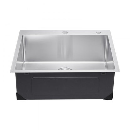 T252209RS0 - 25x22" Stainless Steel Kitchen Sink with Soundproof Design