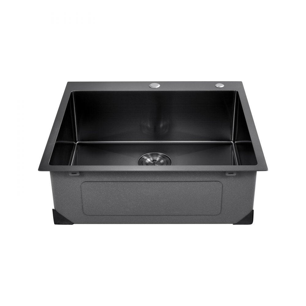 T252209RB0 - 25x22" Stainless Steel Kitchen Sink Workstation with Noise Reduction