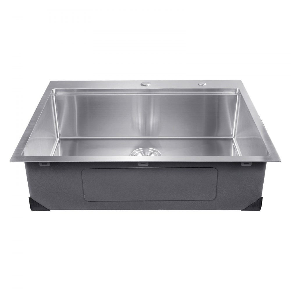 T302209RS1 - 30x22" Stainless Steel Drop-In Sink with Workstation Design