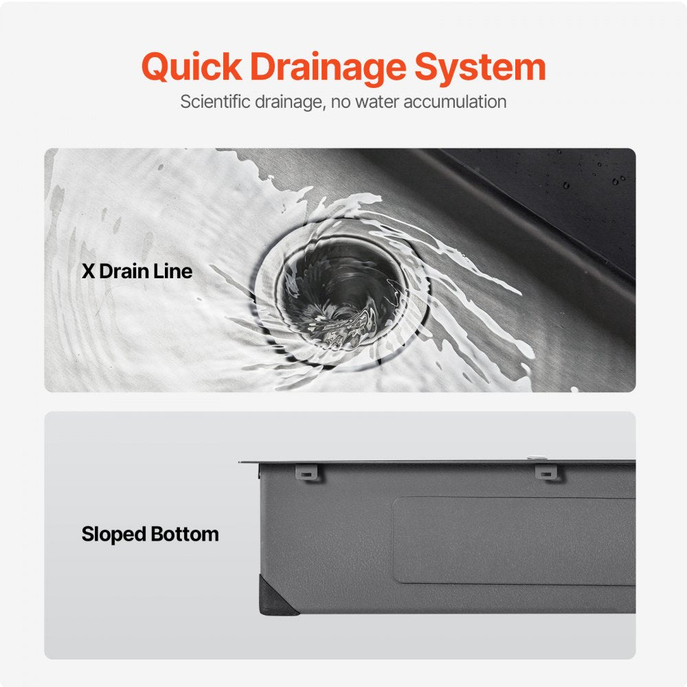 T332209RB0 - 33" Stainless Steel Drop-In Sink with Noise Dampening Pads