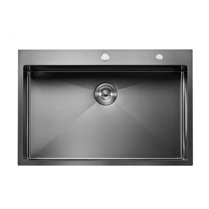 T332209RB0 - 33" Stainless Steel Drop-In Sink with Noise Dampening Pads