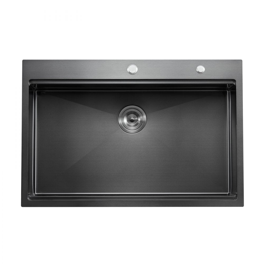 T332209RB1 - 33x22" Stainless Steel Farmhouse Sink with Soundproof Noise Reduction