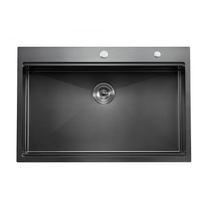 T332209RB1 - 33x22" Stainless Steel Farmhouse Sink with Soundproof Noise Reduction
