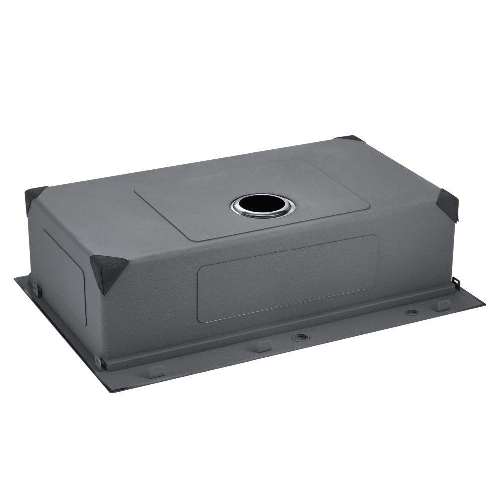 T332209RS1 - 33x22" Stainless Steel Drop-In Kitchen Sink Workstation
