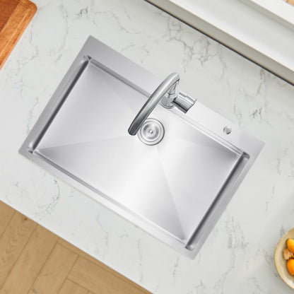 T332209RS0 - 33x22" Stainless Steel Kitchen Sink with Noise Reduction