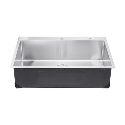 T332209RS0 - 33x22" Stainless Steel Kitchen Sink with Noise Reduction