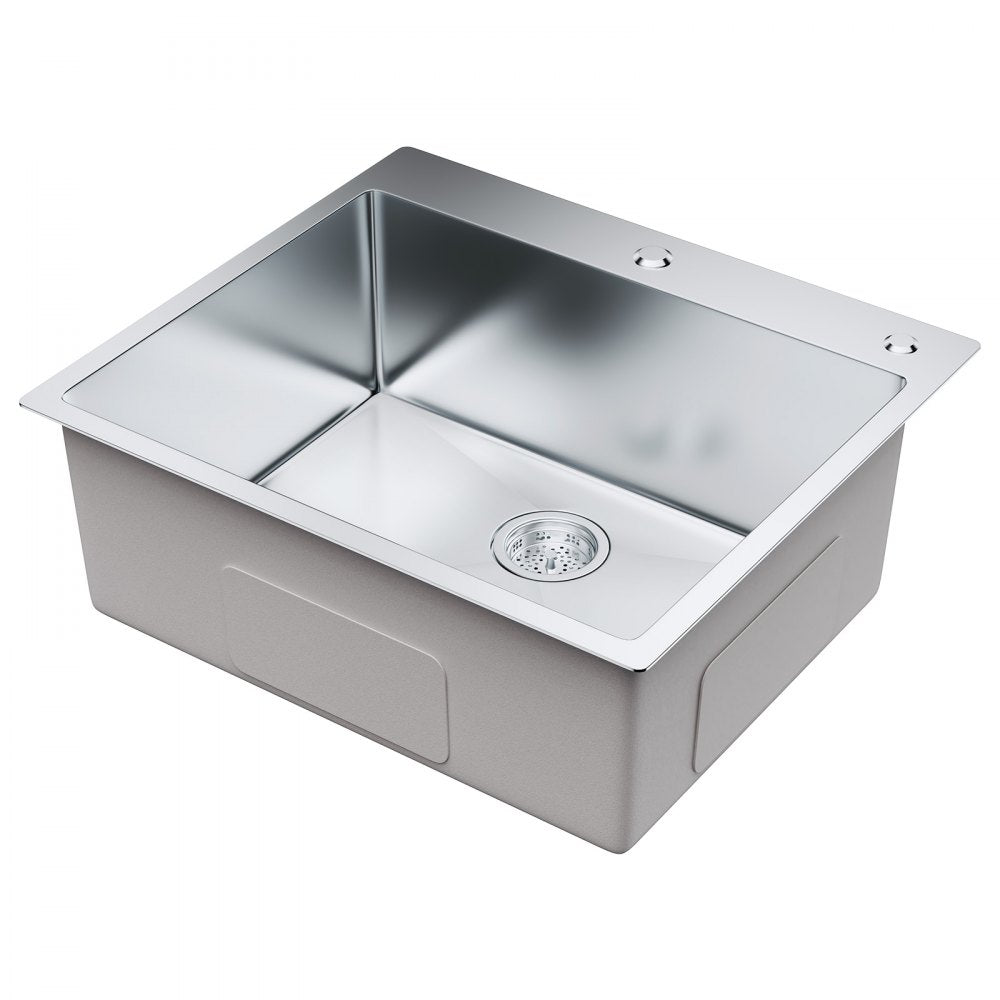 KM-SC-2302-SKU1 - 304 Stainless Steel Drop-In Sink with Accessories