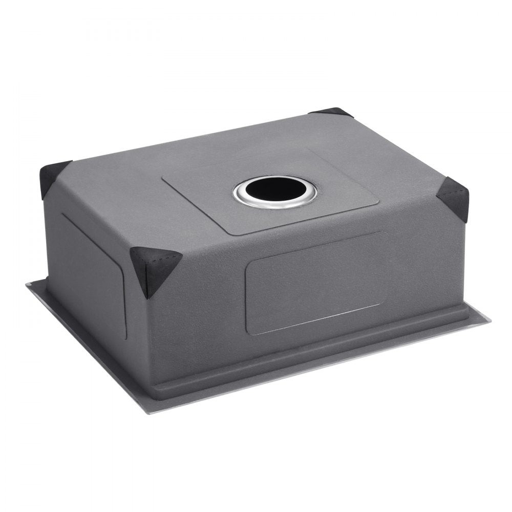 U231909RS0 - 23x19" 304 Stainless Steel Undermount Sink with Accessories