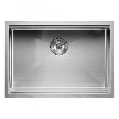 U301909RS1 - 30x19" Stainless Steel Workstation Sink with Noise Dampening