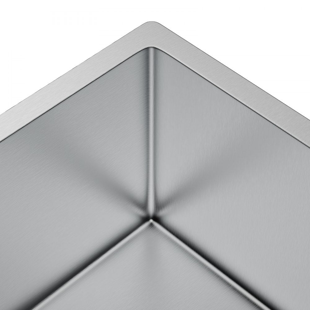 KM-SC-2302-SKU5 - Durable 304 Stainless Steel Kitchen Sink for Home & Commercial Use