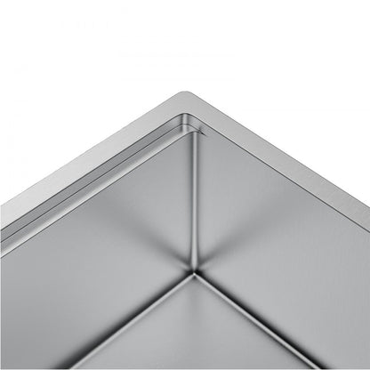 KM-SC-2302-SKU8 - 33" Double Bowl Stainless Steel Kitchen Sink with Versatile Installation