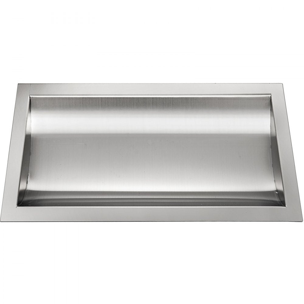 010257088201 - 14" x 10" VEVOR Stainless Steel Drop-In Tray for Cash Transactions