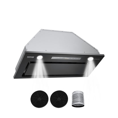 BUG08A-P30 - 30" Stainless Steel Range Hood with 800 CFM & Touch Control
