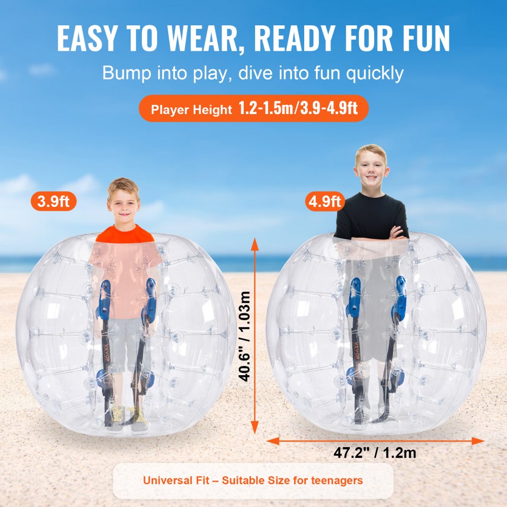HCPPQ-001 - 4FT Inflatable Bumper Ball for Family Fun