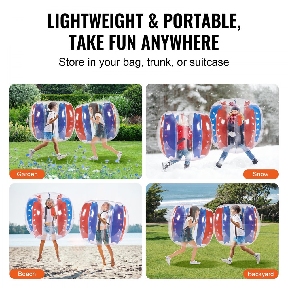 86003 - 4FT Inflatable Bumper Balls for Ultimate Outdoor Fun