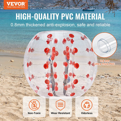 HCPPQ-004 - 4FT VEVOR Inflatable Bumper Ball for Outdoor Fun