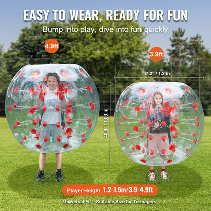 HCPPQ-004 - 4FT VEVOR Inflatable Bumper Ball for Outdoor Fun