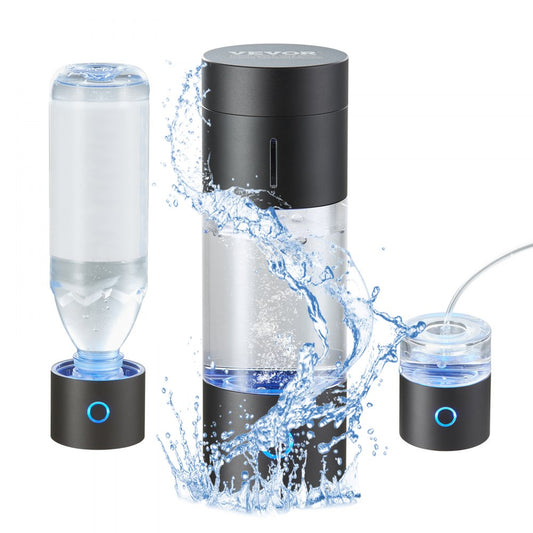 EHM-H13 - Portable Hydrogen Water Bottle Generator, 230ml with Self-Cleaning Feature