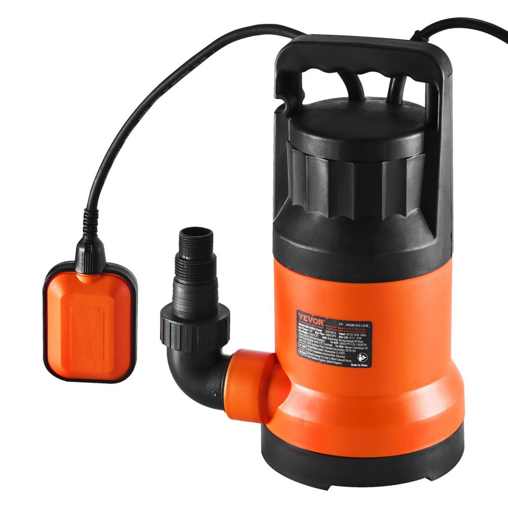 ZXQ1100-B - 1 HP Submersible Pump, 4000 GPH for Fast Water Removal