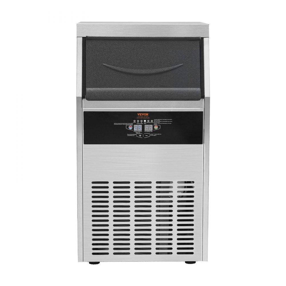 SSX130 - 150lbs/24H Stainless Steel Ice Maker with Digital Display