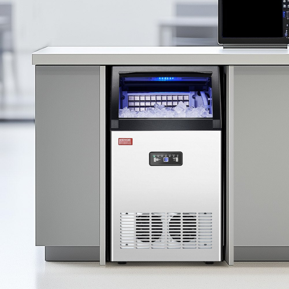 SKF-C55F - 130lbs Daily Output Ice Maker with 12-15 Min Cycle Time