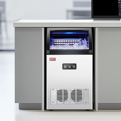 SKF-C55F - 130lbs Daily Output Ice Maker with 12-15 Min Cycle Time