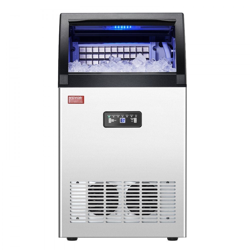 SKF-C55F - 130lbs Daily Output Ice Maker with 12-15 Min Cycle Time