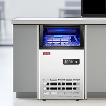 SKF-B40F - 80 lbs Compact Ice Maker with Self-Cleaning Function