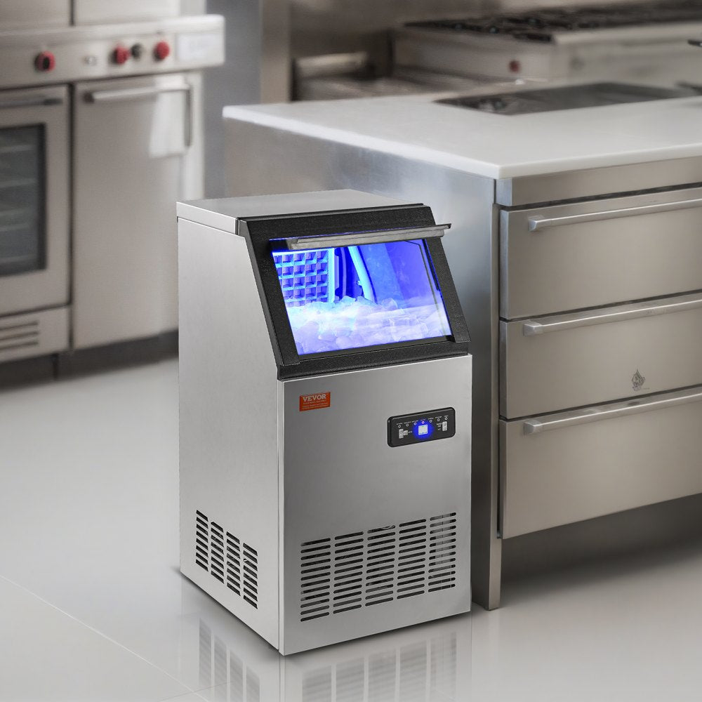 SKF-BT45F - 100 lbs/24H VEVOR Commercial Ice Maker with Self-Cleaning Function