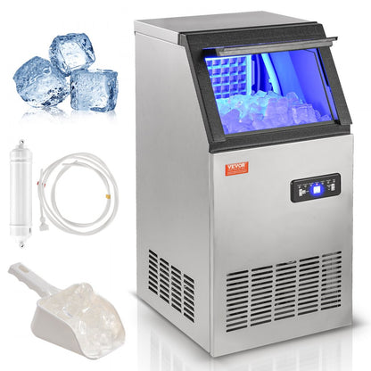SKF-BT45F - 100 lbs/24H VEVOR Commercial Ice Maker with Self-Cleaning Function