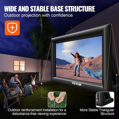20FT - 20ft Inflatable Movie Screen for Outdoor Events
