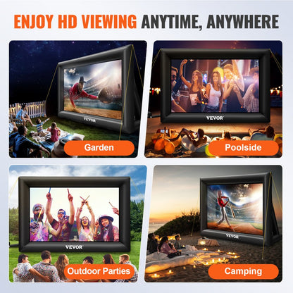 20FT - 20ft Inflatable Movie Screen for Outdoor Events