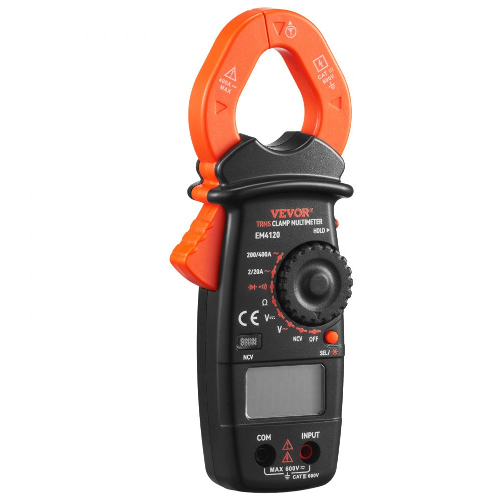 EM4120 - VEVOR Digital Clamp Meter for AC/DC Voltage and Current Measurement
