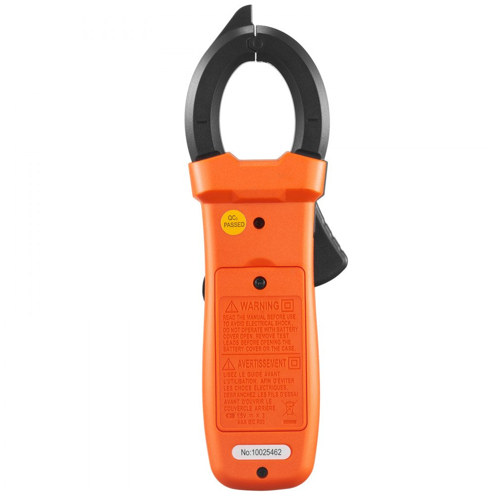 EM4370 - Versatile VEVOR Digital Clamp Meter for Accurate DC/AC Measurements