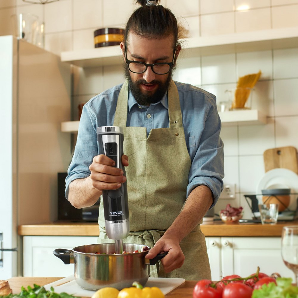 RHB-108SD-2 - 200W Immersion Blender, 8 Speed, USB Charging, Lightweight Design