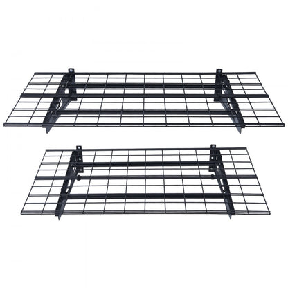 LL2448 - Metal Wall Shelves, 250 lbs Capacity, Garage Storage Solution