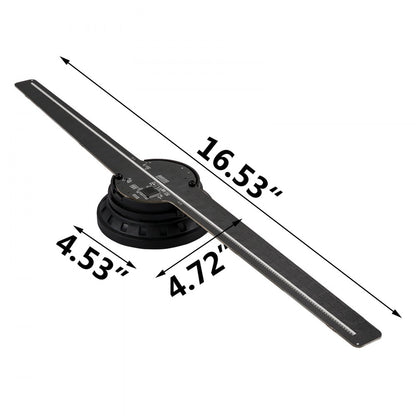 010149550183 - 42cm 3D Holographic LED Fan for Captivating Visuals