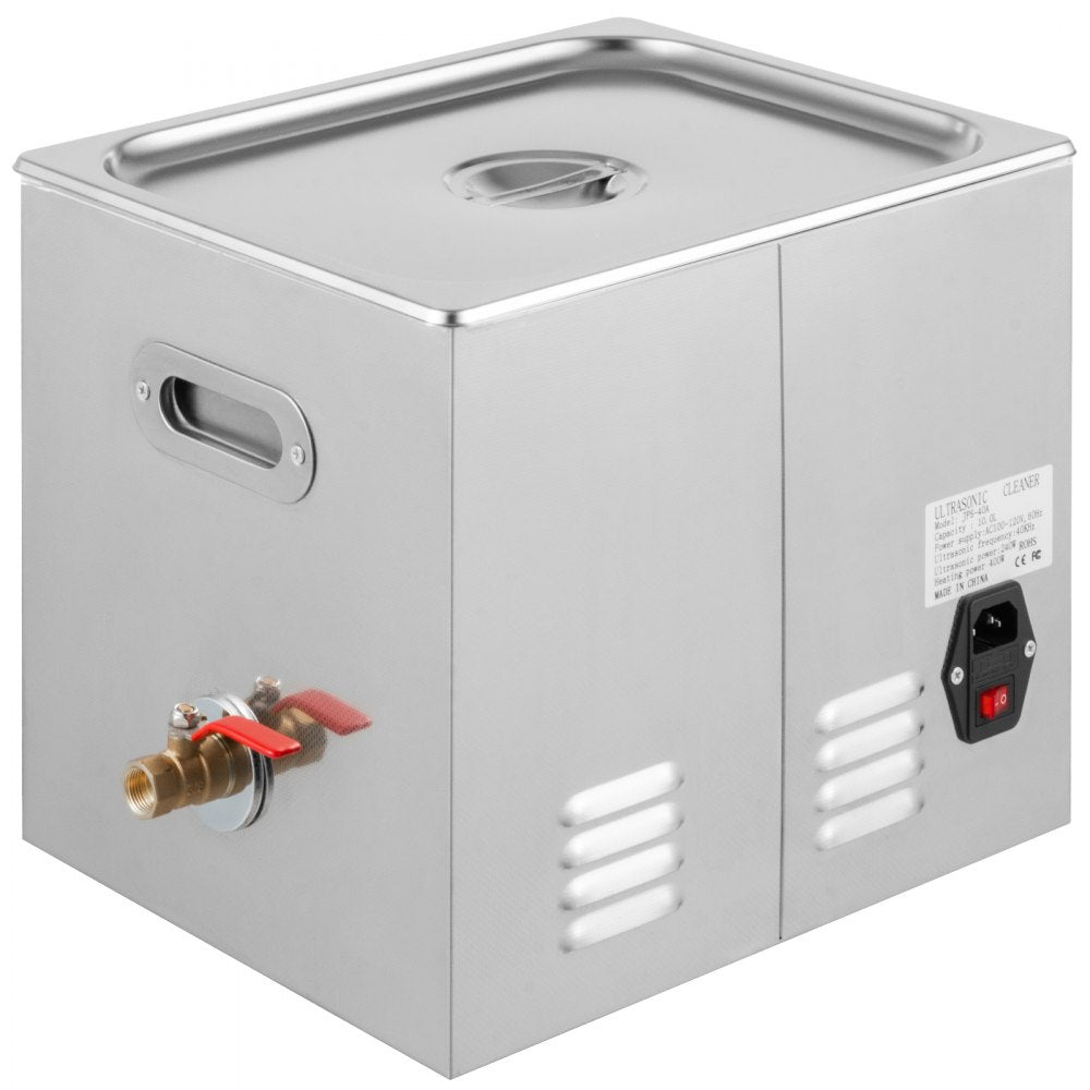 010536296400 - 10L Ultrasonic Cleaner with Timer & Heating Feature