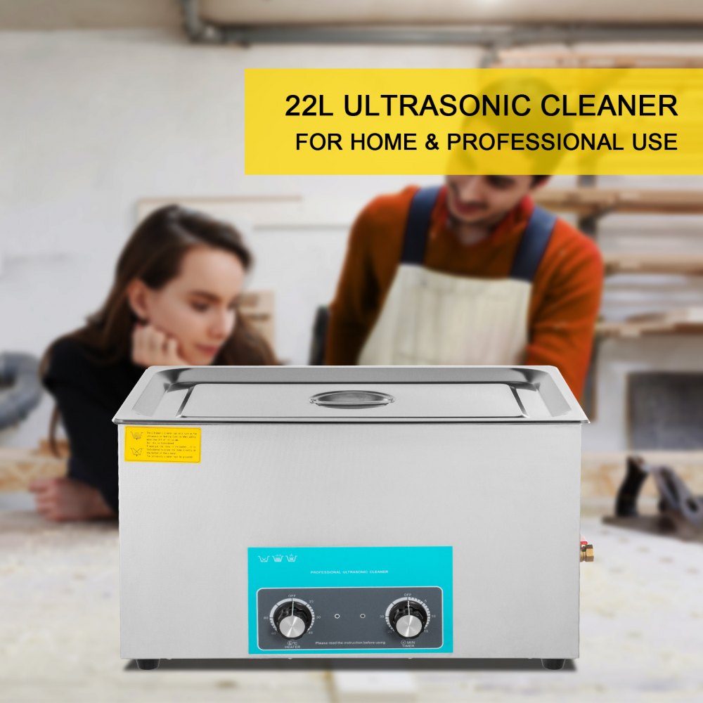 010337566907 - 22L Ultrasonic Cleaner with Heating & 40KHZ Waves
