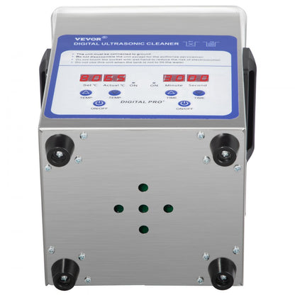 TH-010A - VEVOR 2L Ultrasonic Cleaner with Heating & 40kHz Frequency