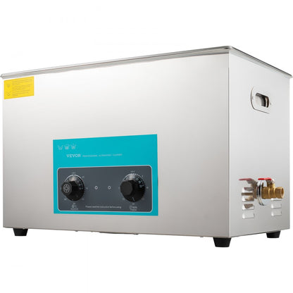 010720344694 - 30L Ultrasonic Cleaner with Adjustable Heating for Safe Cleansing