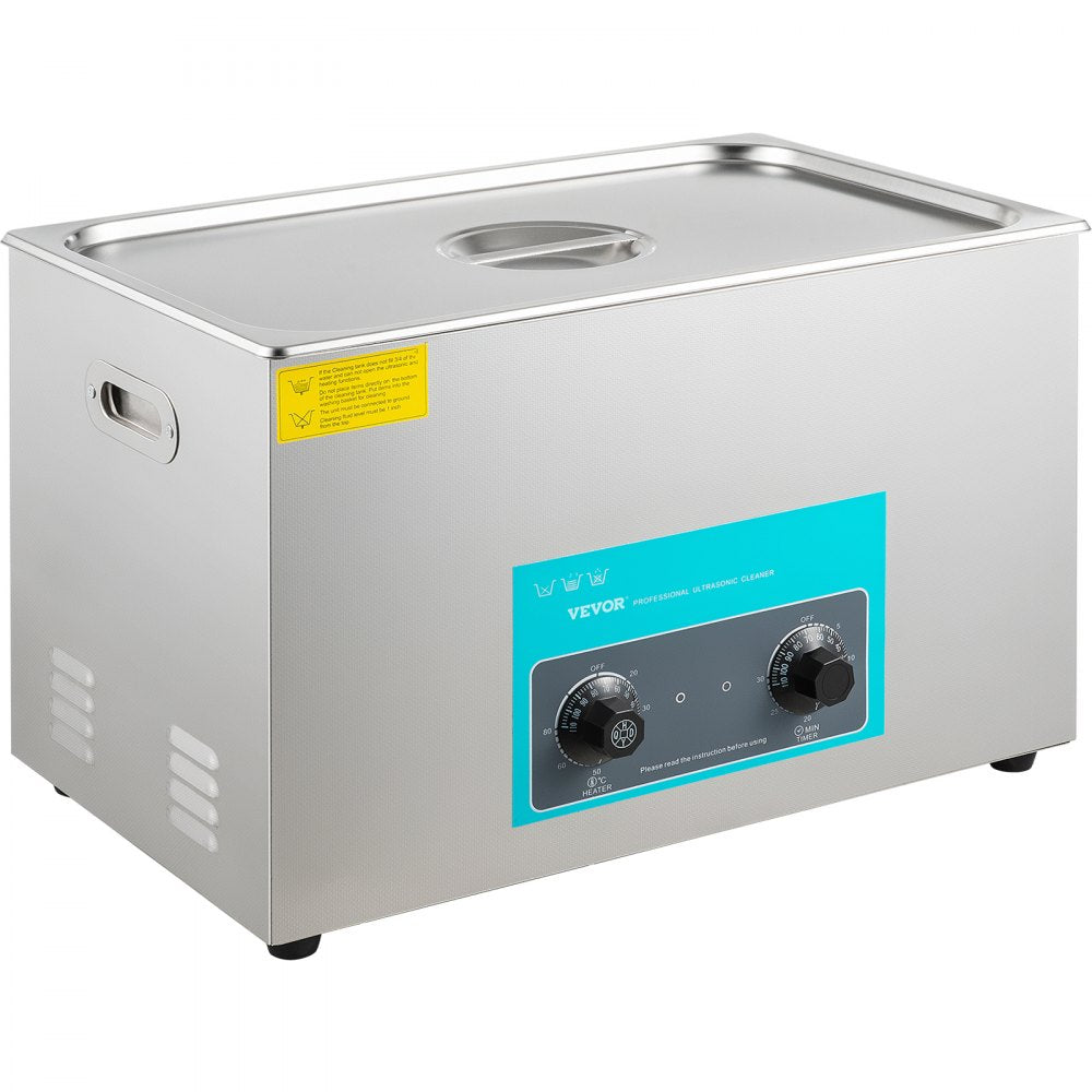 010720344694 - 30L Ultrasonic Cleaner with Adjustable Heating for Safe Cleansing